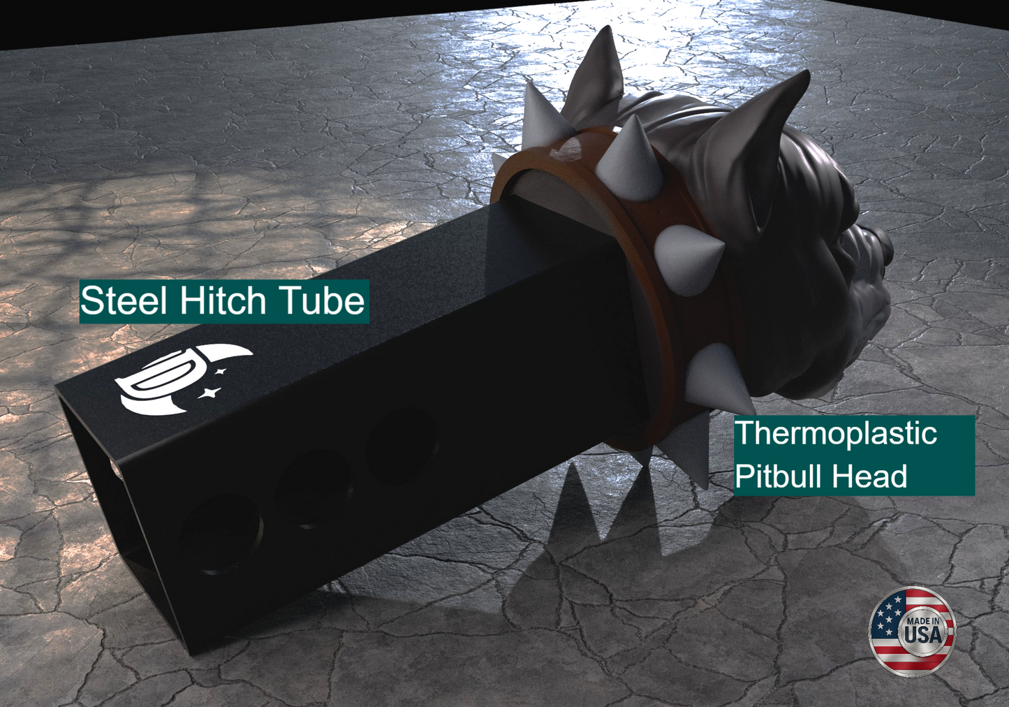 a black box with a cat head on it