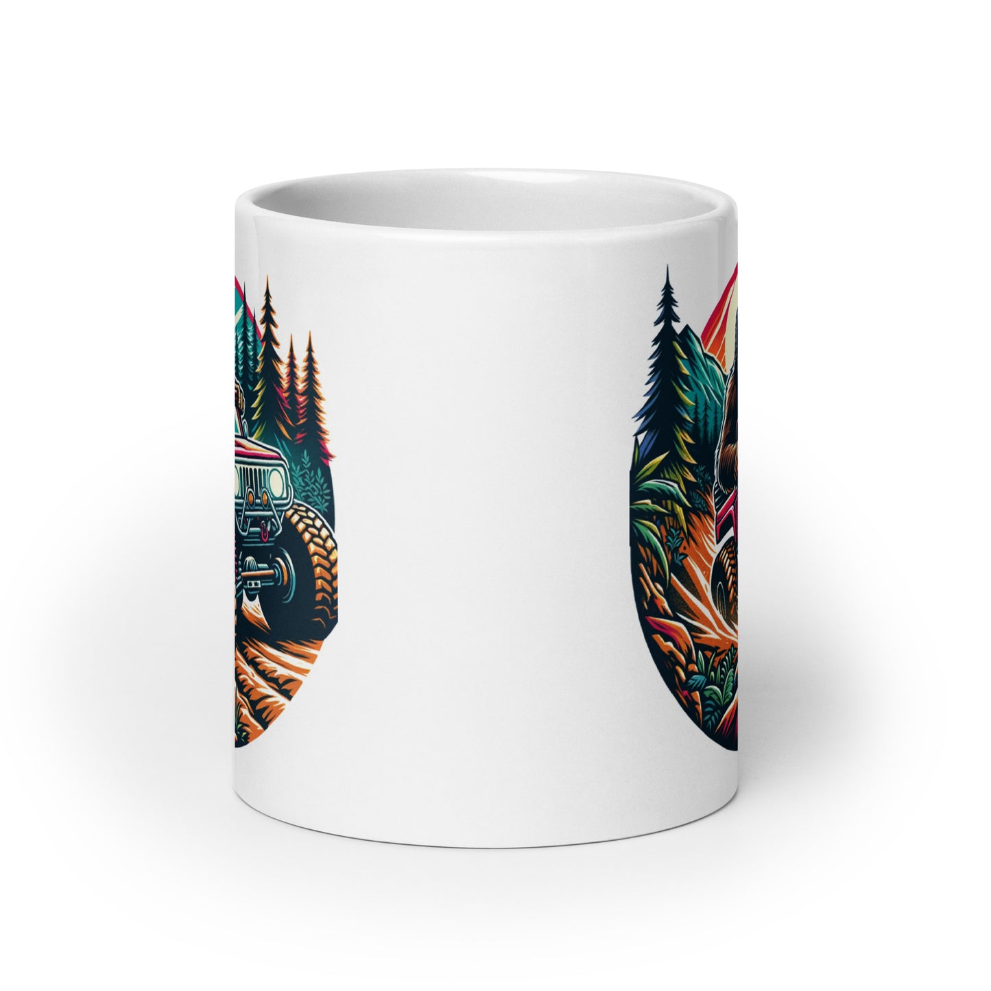 Bigfoot's Wild Ride Off-Road Adventure Mug