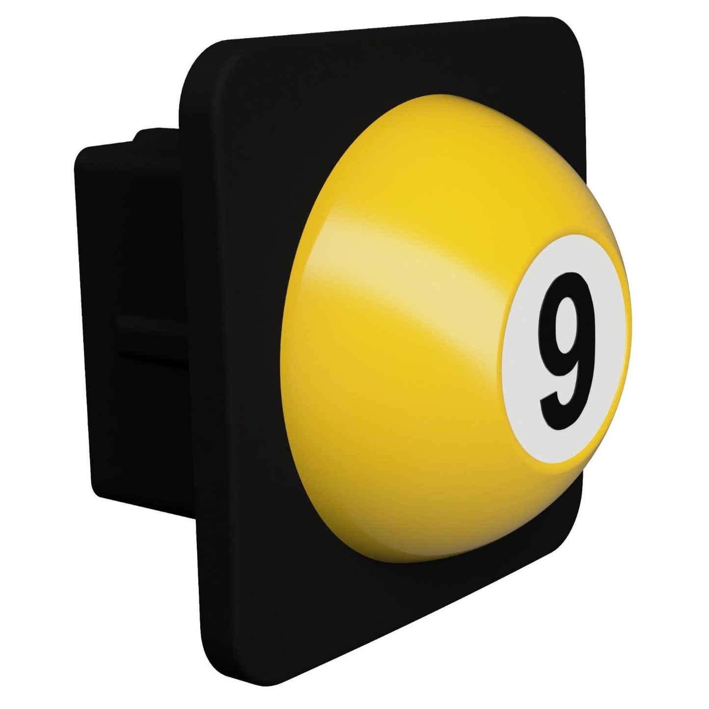 3D 9-Ball Rubber Tow Hitch Plug For 2 inch Receivers