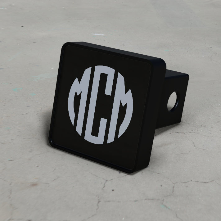 Custom Monogram LED Hitch Cover - Brake Light