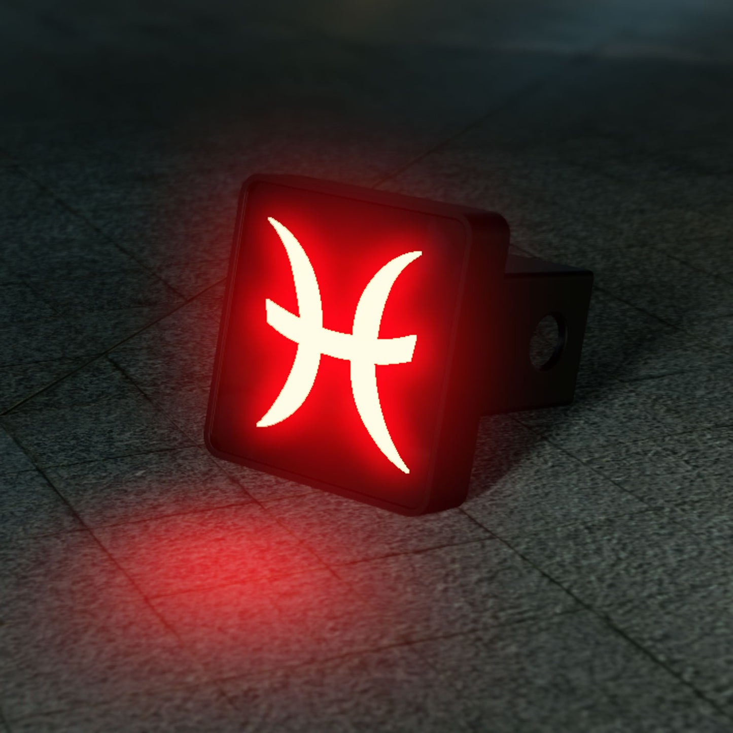 Pieces Zodiac LED Brake Hitch Cover