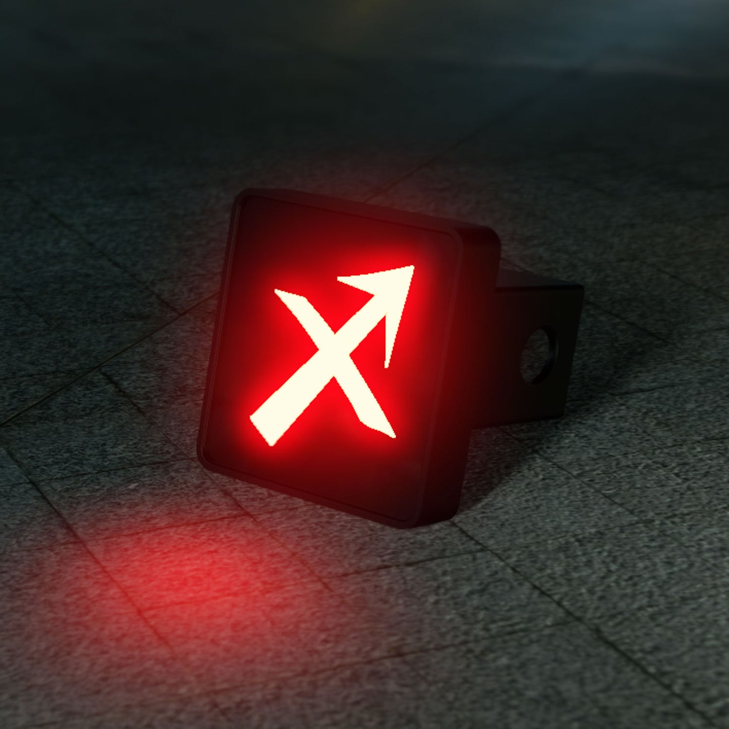 Sagittarius Zodiac LED Brake Hitch Cover
