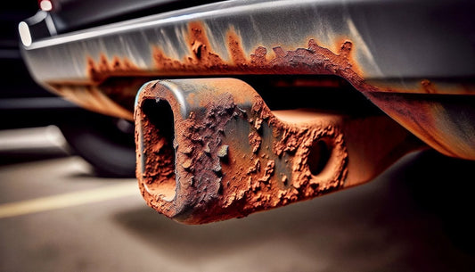 Rusted Hitch Receiver