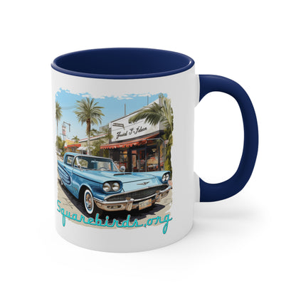 "Squarebird" Coffee Mug, 11oz