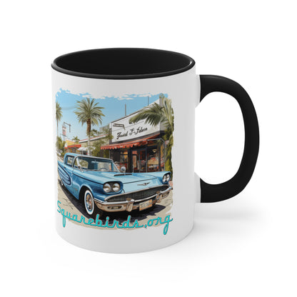 "Squarebird" Coffee Mug, 11oz