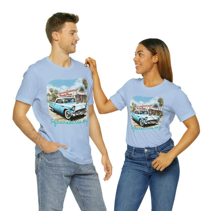 "Squarebird" Unisex Soft Cotton T-Shirt