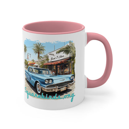 "Squarebird" Coffee Mug, 11oz