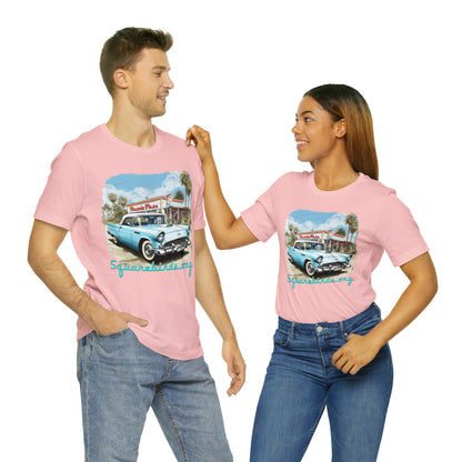 "Squarebird" Unisex Soft Cotton T-Shirt