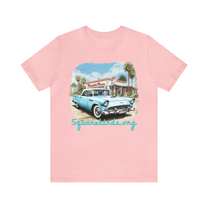 "Squarebird" Unisex Soft Cotton T-Shirt