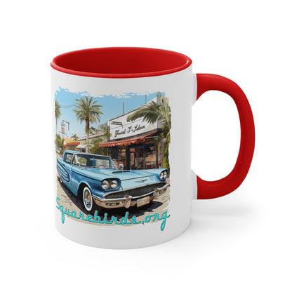 "Squarebird" Coffee Mug, 11oz