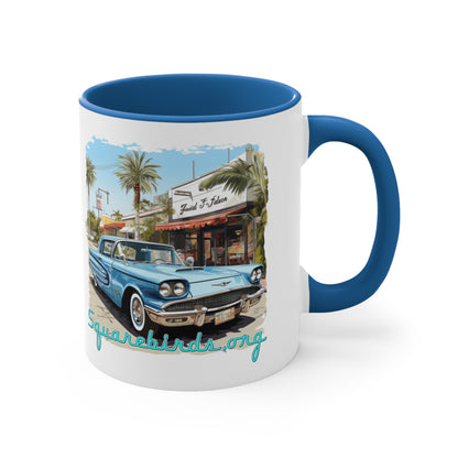 "Squarebird" Coffee Mug, 11oz
