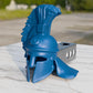 Roman Warrior Helmet Hitch Cover – Hand-Painted 3D Print for 2" Receiver | Truck & SUV Hitch Plug