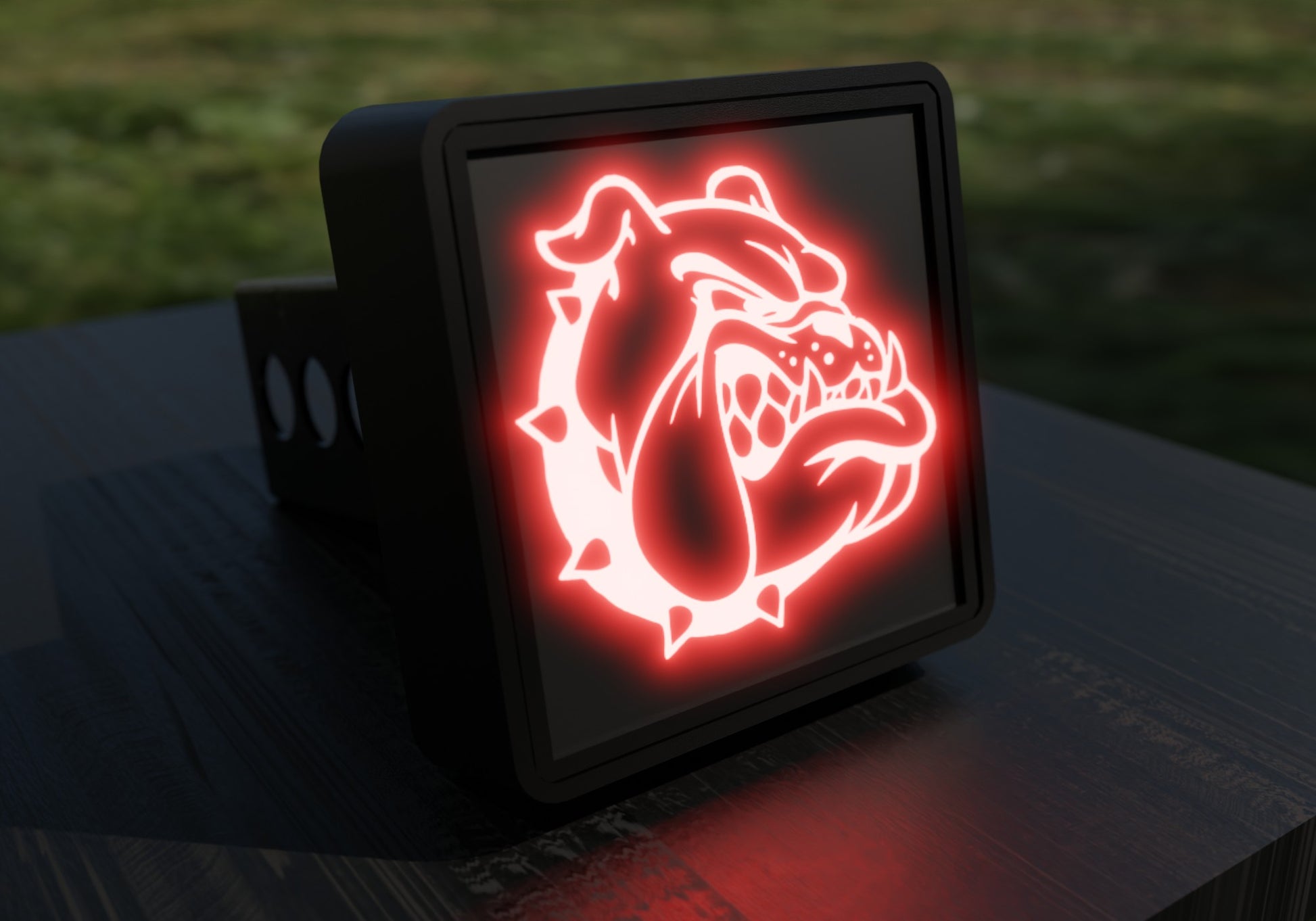 Bulldog Hitch Cover LED Light