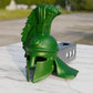 Roman Warrior Helmet Hitch Cover – Hand-Painted 3D Print for 2" Receiver | Truck & SUV Hitch Plug