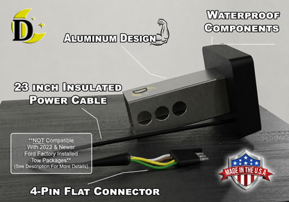 Design Your Own Custom LED Hitch Cover - Brake Light