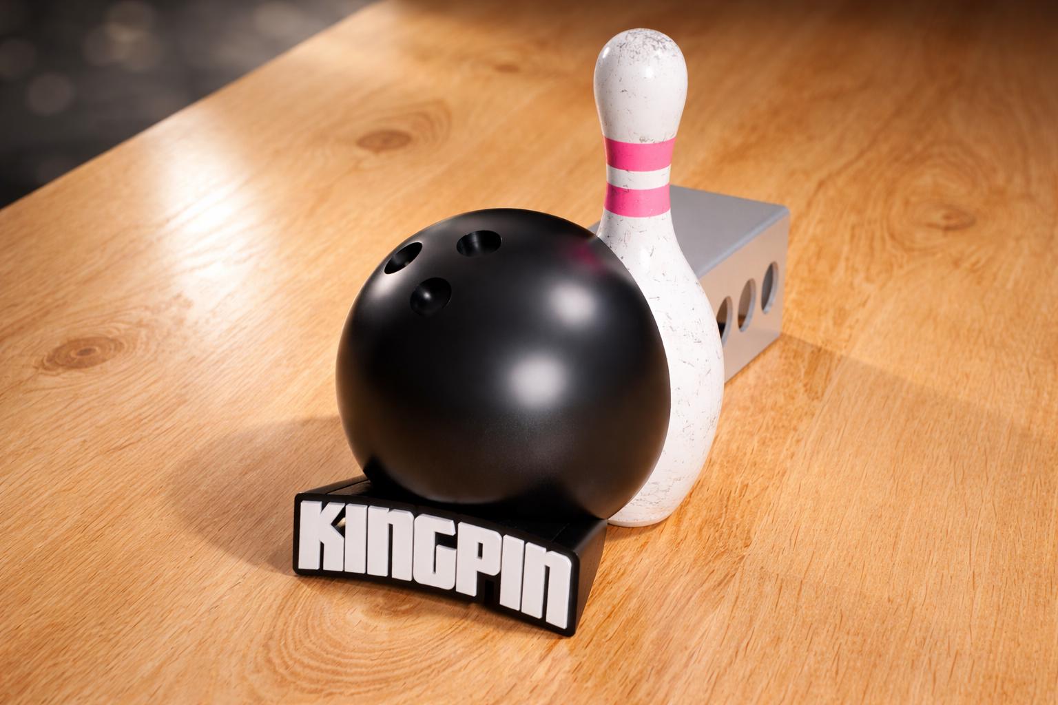 Custom Name Bowling Ball Hitch Cover for 2 Inch Receiver