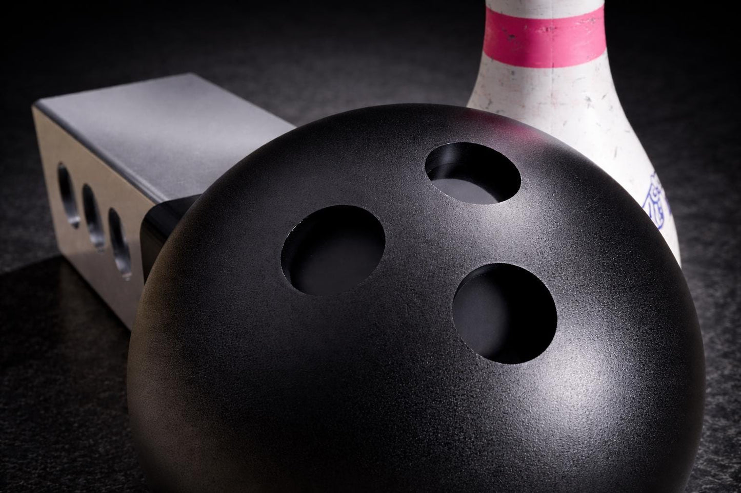 Custom Name Bowling Ball Hitch Cover for 2 Inch Receiver