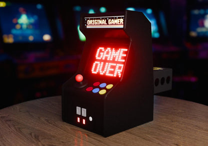 Retro Arcade LED Hitch Cover, Game Over Brake Light, 2 Inch Receiver Gamer Gift