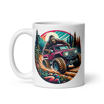 Bigfoot's Wild Ride Off-Road Adventure Mug
