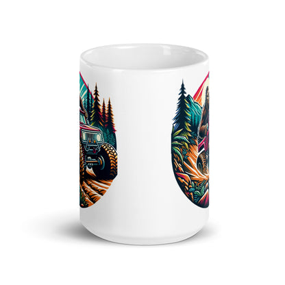 Bigfoot's Wild Ride Off-Road Adventure Mug
