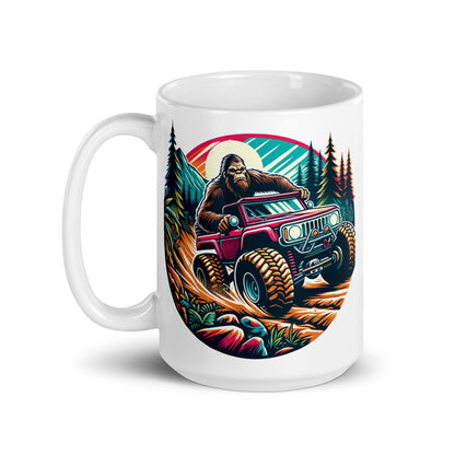 Bigfoot's Wild Ride Off-Road Adventure Mug