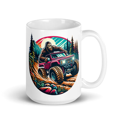 Bigfoot's Wild Ride Off-Road Adventure Mug