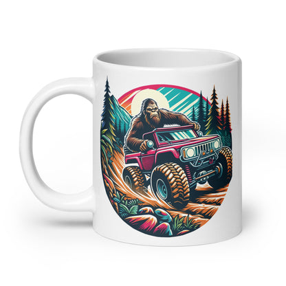 Bigfoot's Wild Ride Off-Road Adventure Mug