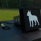Boston Terrier LED Lighted Hitch Cover