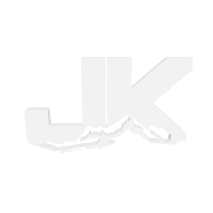 JK 3D Thermoplastic Emblem 5" in. x 3" in.