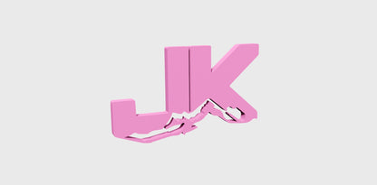 JK 3D Thermoplastic Emblem 5" in. x 3" in.