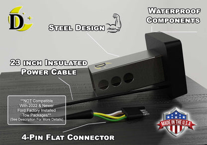 German Shorthaired Pointer LED Hitch Cover - Brake Light