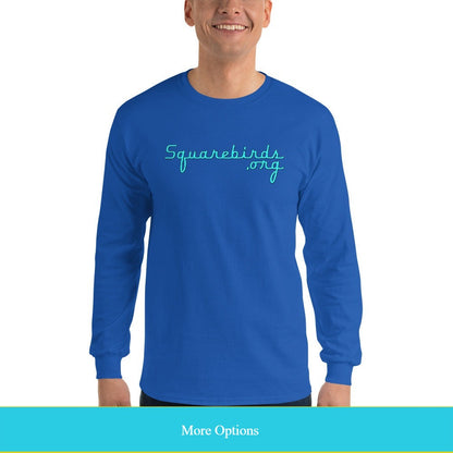 Squarebirds.org Long Sleeve Tee