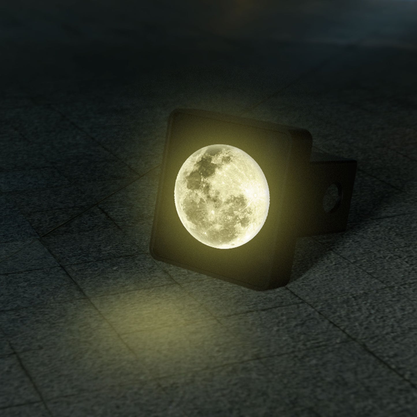 Lunar Moon Illuminated LED Hitch Cover Running Light