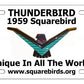 Squarebirds.Org Thunderbird License Plates 1955 - 2005