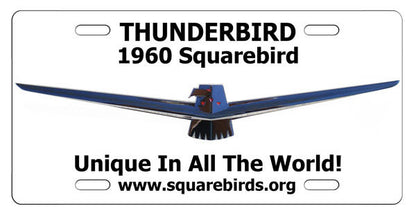 Squarebirds.Org Thunderbird License Plates 1955 - 2005