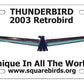 Squarebirds.Org Thunderbird License Plates 1955 - 2005