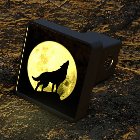 Wolf Moon Illuminated LED Hitch Cover Light